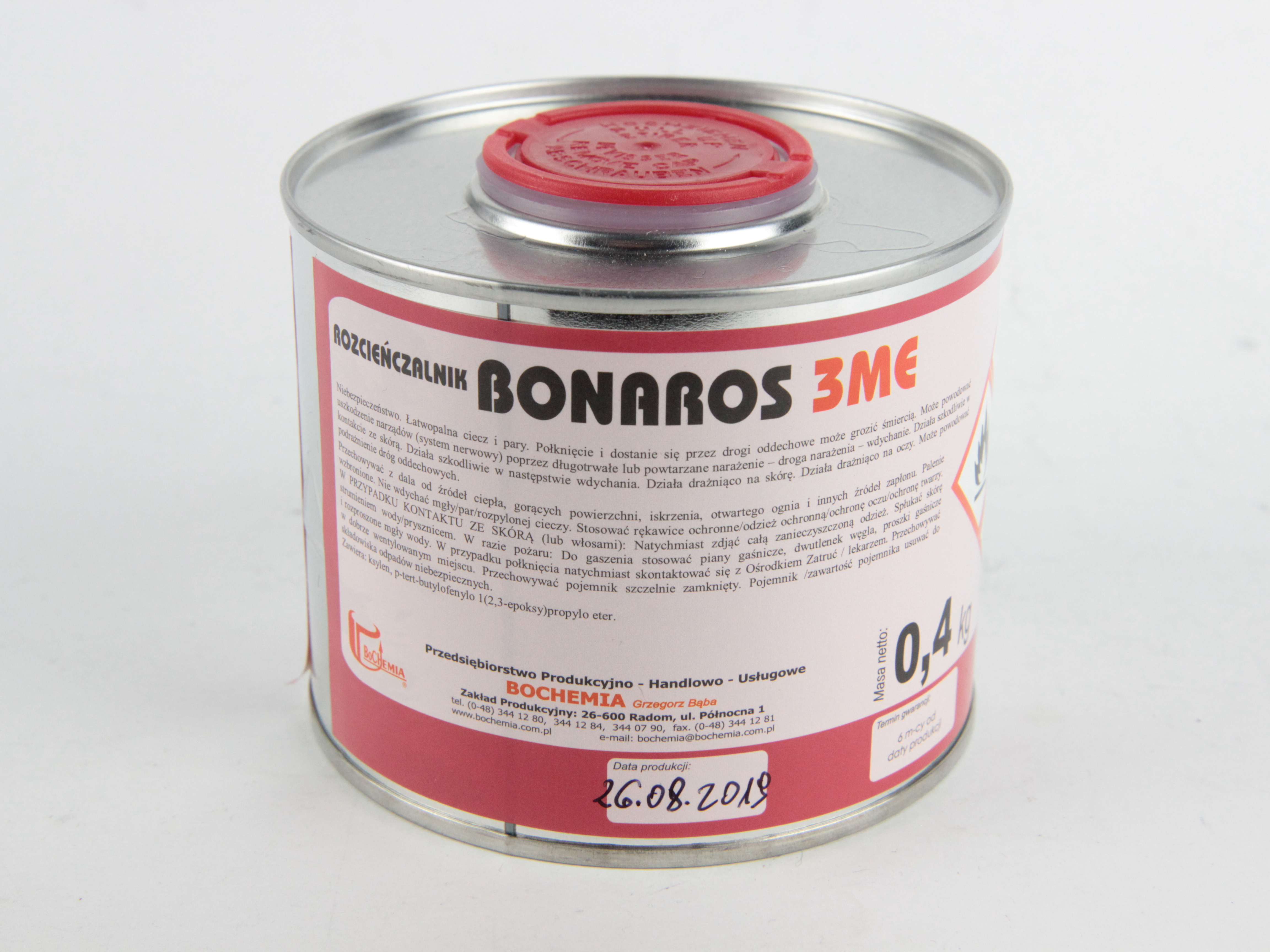 Грунтовка спрей BONAROS 3ME для подготовки поверхностей - пластмасс, полипропилен, стали к поклейки детальная фотка