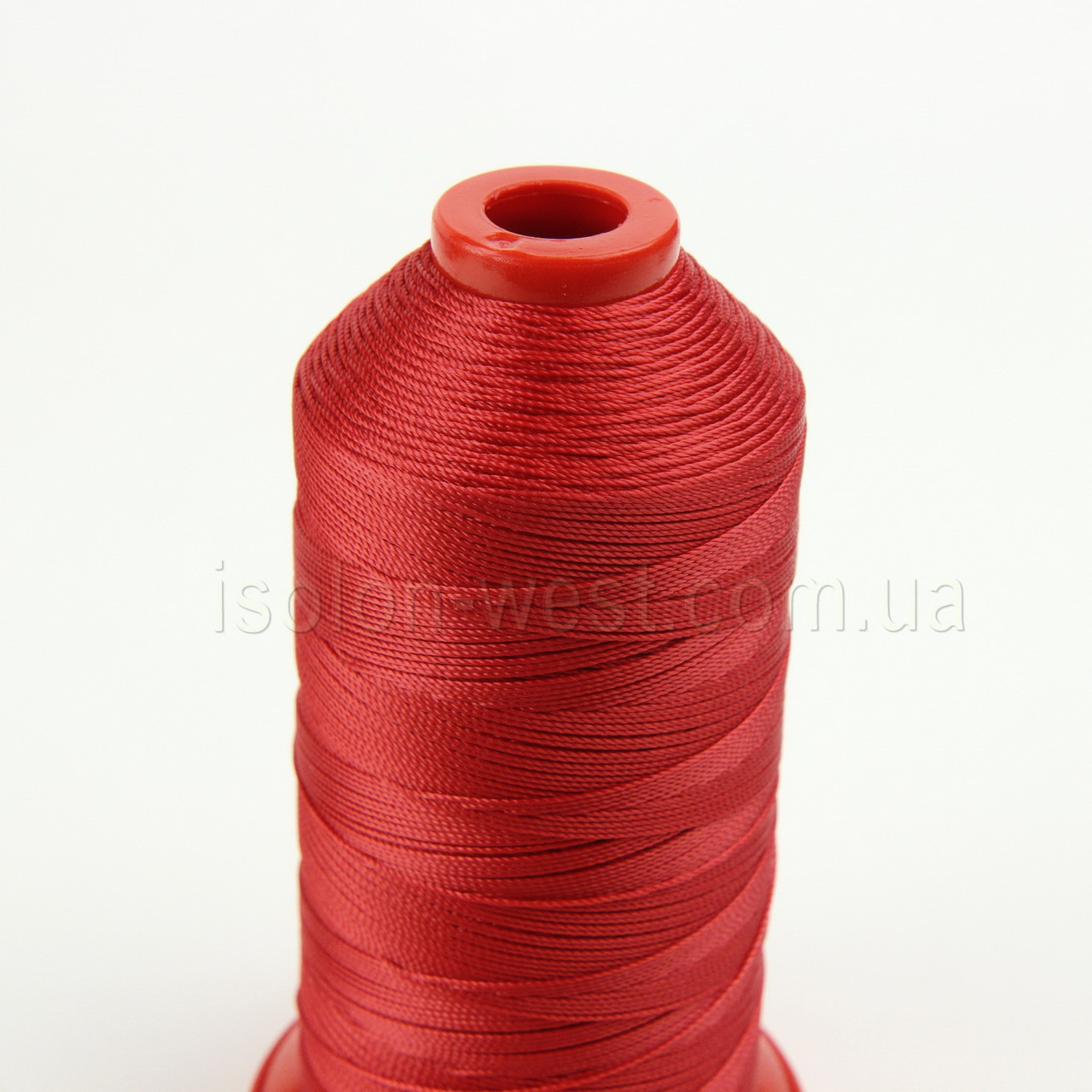 Нитка POLYART (ПоліАРТ) N10 колір 1644 червоний, довжина 750м детальна фотка