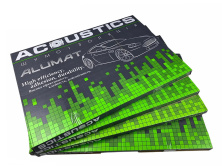 Віброізоляція Acoustics Alumat, 700x500мм, товщина 1.6мм (в 1-й упаковці 13 листів 4.55 м2) анонс фото