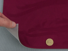 Алькантара Lycra p05 бордовая, на поролоне 2мм и сетке, ширина 150см (Турция) анонс фото