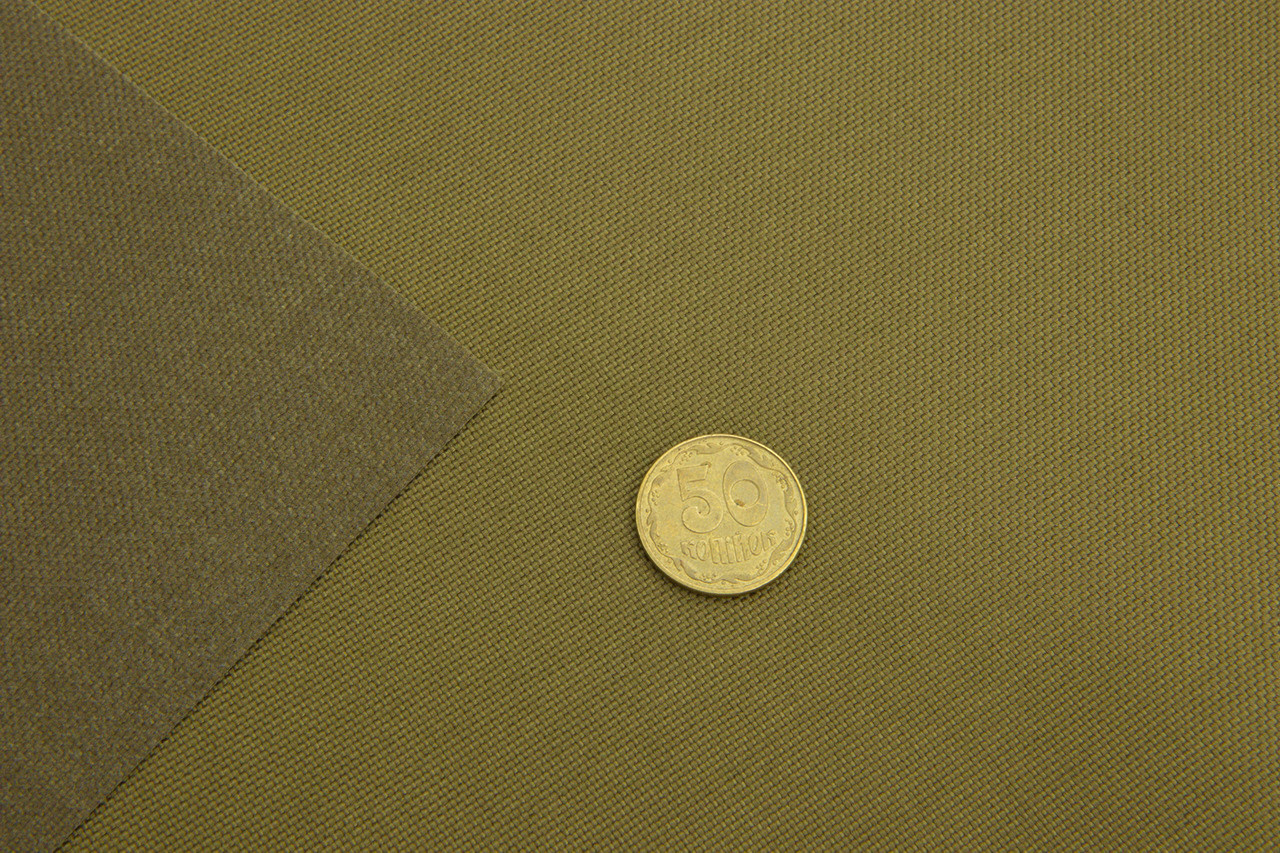 Ткань нейлоновая Cordura Хаки Wescord Khaki 1000D США (оригинал) детальная фотка