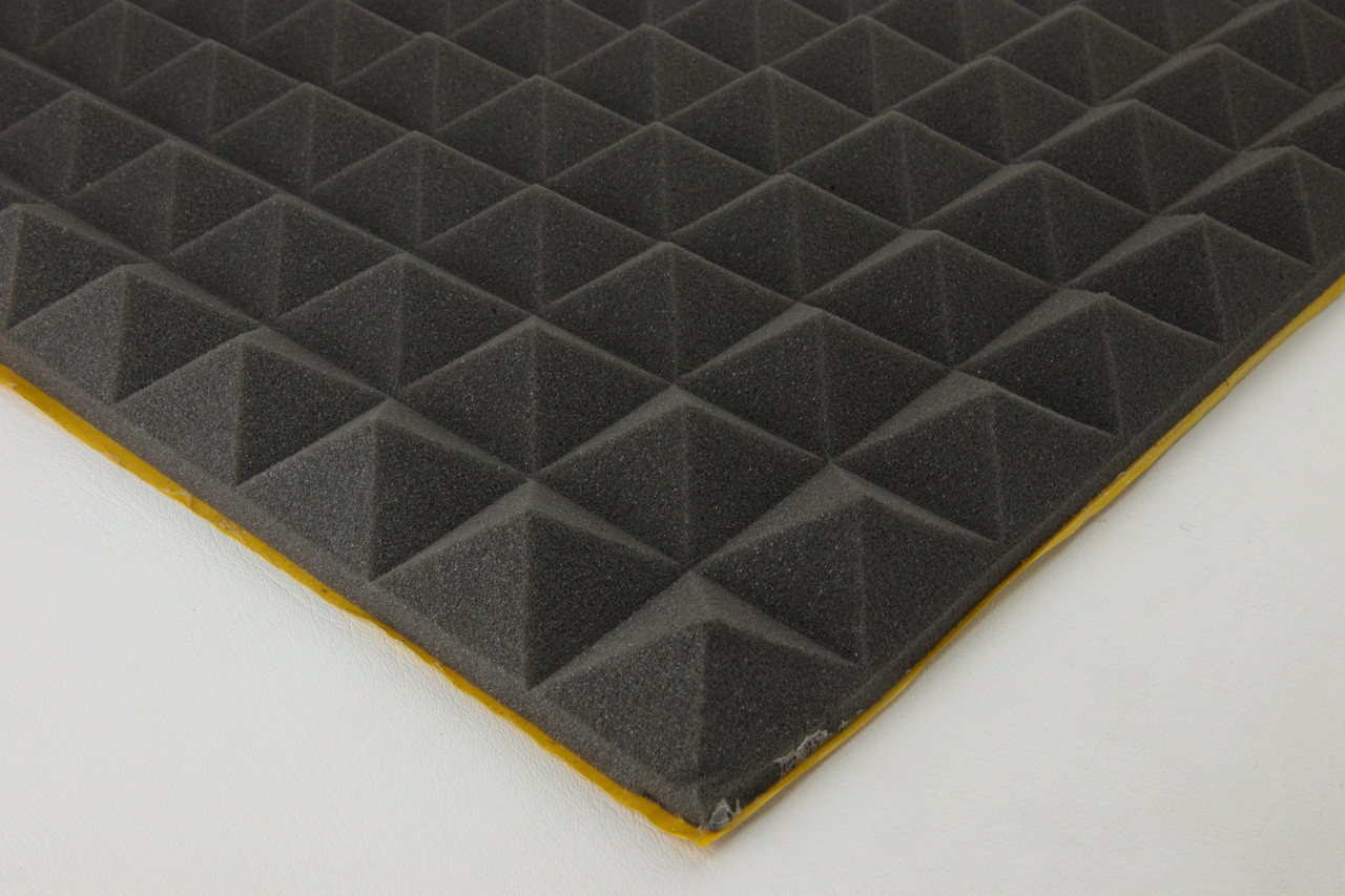 Шумоізоляція ACOUSTICS SoundWave  (не пропитаний), самоклейка, товщина 30мм, лист 100x50см детальна фотка