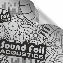 Лист фольги самоклейки SoundFoil, толщина 200мкм, лист 70х50см анонс фото