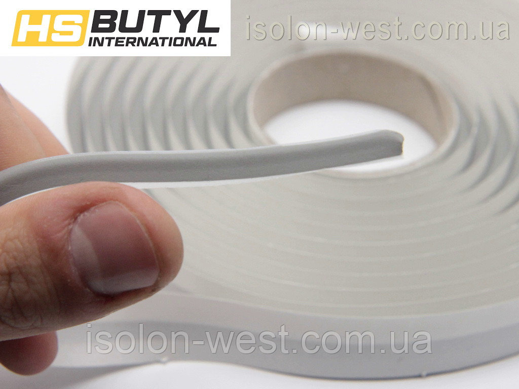 Герметик для автомобильных фар HS butyl (диаметр 5 мм), рулон 2.4 метра детальная фотка
