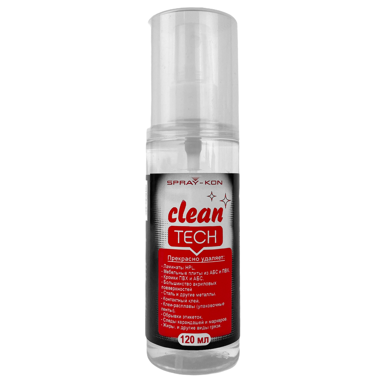 Очиститель-спрей SPRAY-KON CLEAN TECH 120мл, Польша детальная фотка