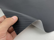 Кожзам CARBON, цвет черный для сидений авто, мотоциклов, квадроциклов, толщина 1мм, ширина 140см анонс фото