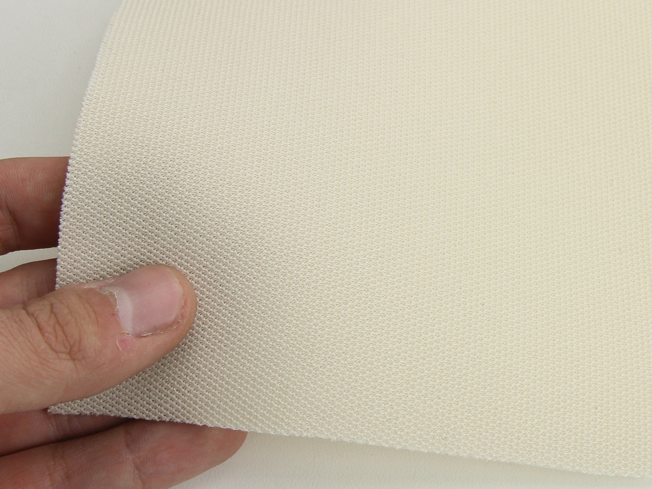 Автоткань потолочная TPO-1316/1-ns оригинальная на поролоне, цвет светло-бежевый, ширина 155см детальная фотка