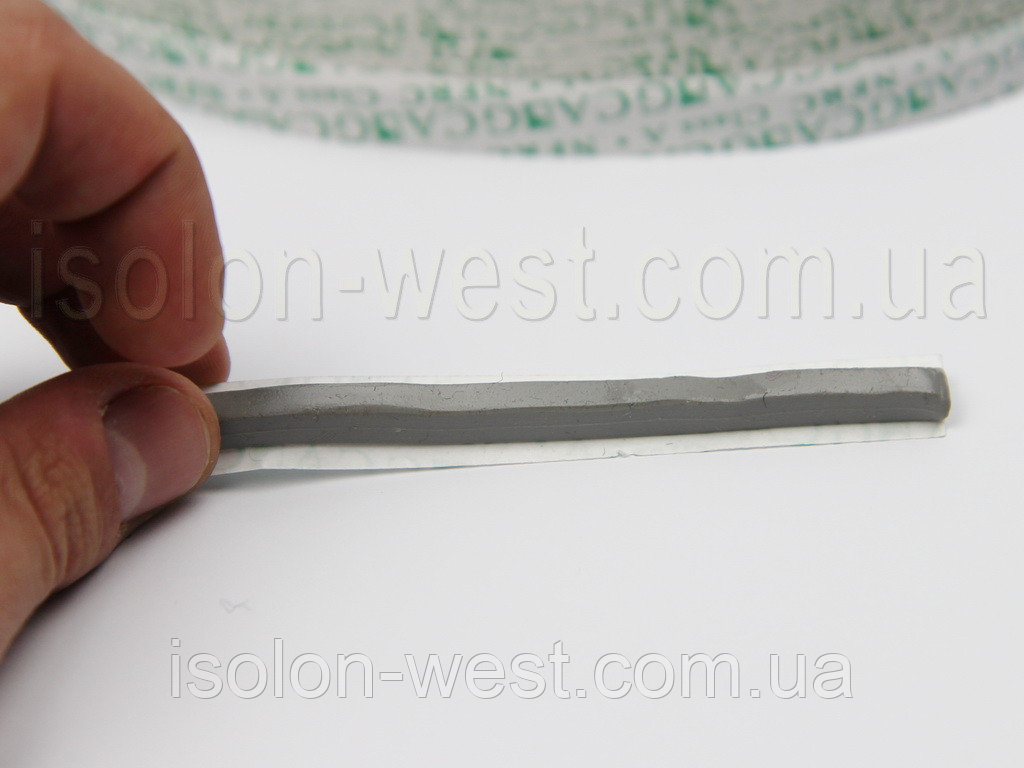 Автомобильный герметик для фар HS butyl (5х6 мм), рулон 2.4 метра детальная фотка