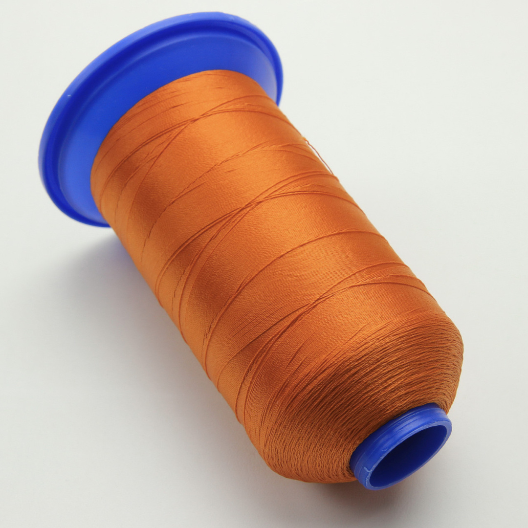Нить PENNY (Италия) №40/3 цвет 0054 мандариновый, длина 3000м. детальная фотка