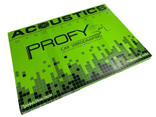 Виброизоляция Acoustics PROFY А4, 70x50 cм, толщина 4.0 мм (в 1-й упаковке 8 листов 3 м2) анонс фото