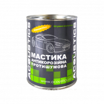Мастика антикоррозионная противошумная Acoustics, 0.8 кг анонс фото