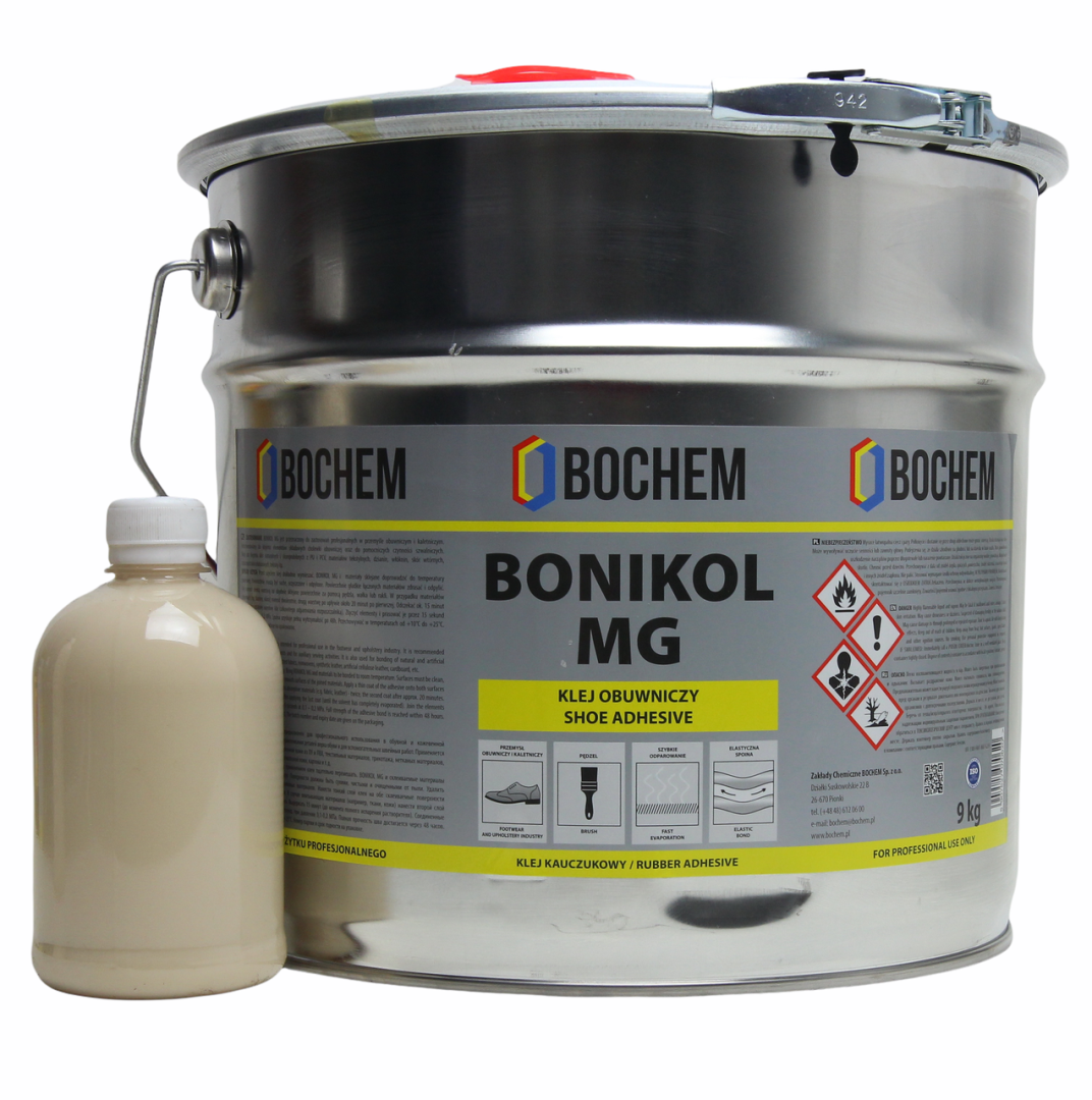 Клей резиновый BONIKOL MG основе натурального каучука для склеивания тканей, резины, кожи (на розлив) детальная фотка