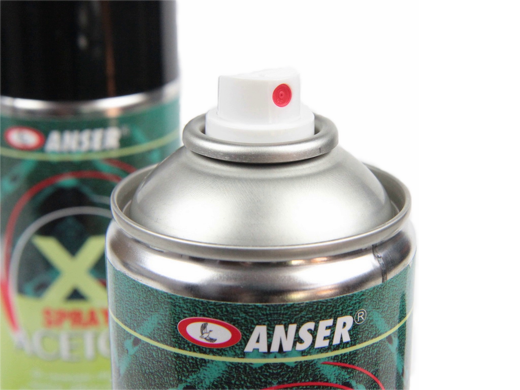 Знежирювач аерозольний Spray Acetone для металевих, скляних і керамічних поверхонь, 500мл Польща детальна фотка