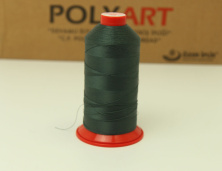 Нить POLYART(ПОЛИАРТ) N30 цвет P108 темно-зеленый, 2500м анонс фото