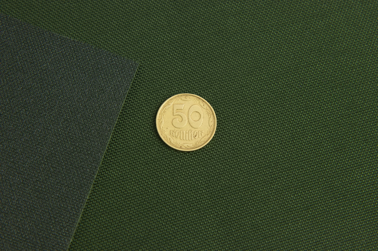 Ткань нейлоновая Cordura Olive 1, 1000D,1 Quality США (оригинал) детальная фотка