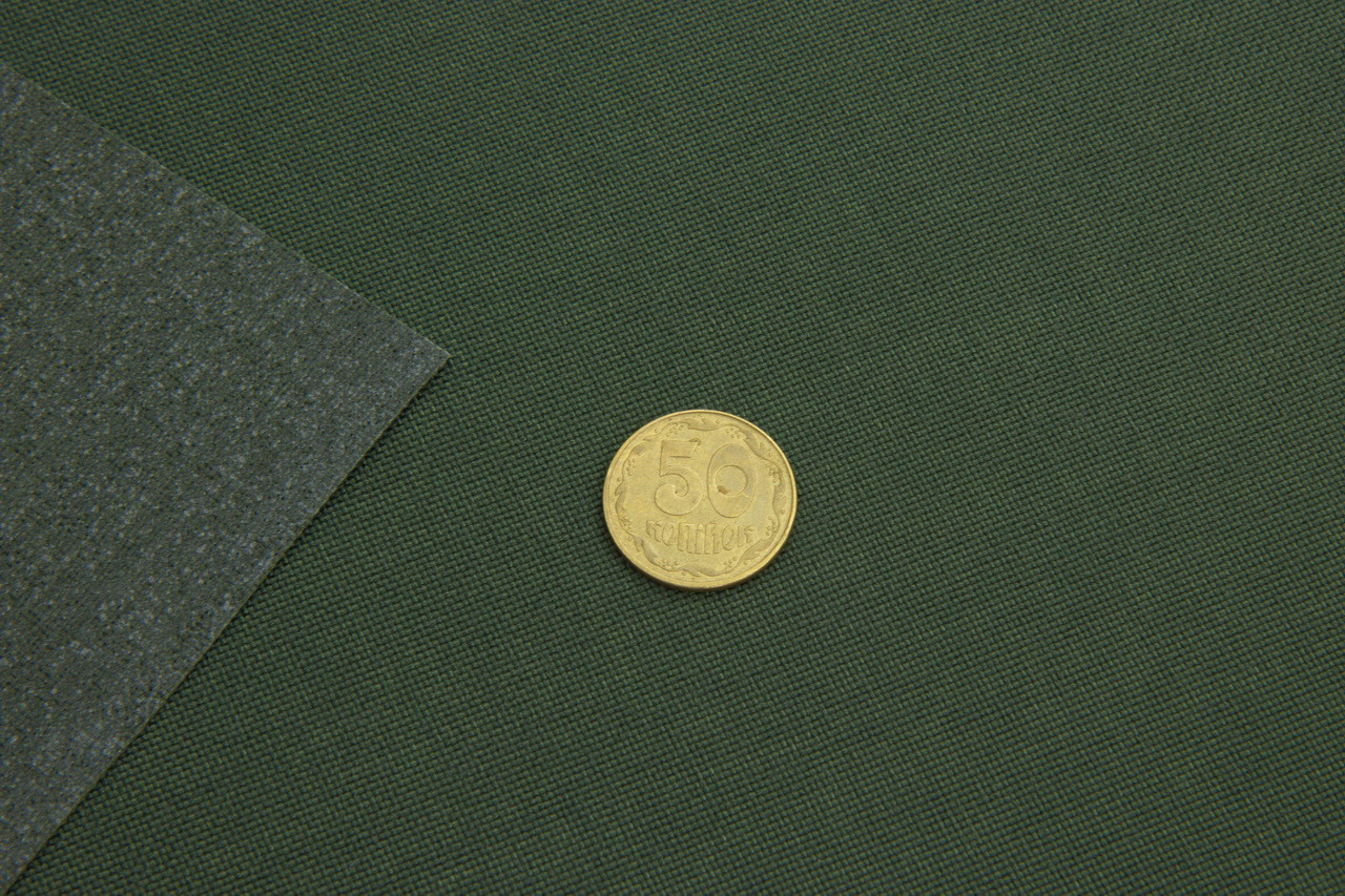 Ткань нейлоновая Cordura Olive 3, 1000D США (оригинал) детальная фотка
