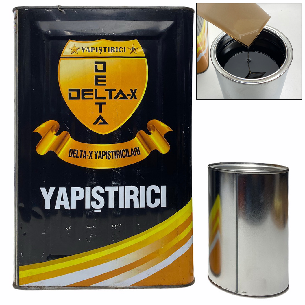 Клей Delta (Дельта) мебельный под пульверизатор, для поролона, войлока, ДСП, МДФ, дерева и кожи (Турция) детальная фотка