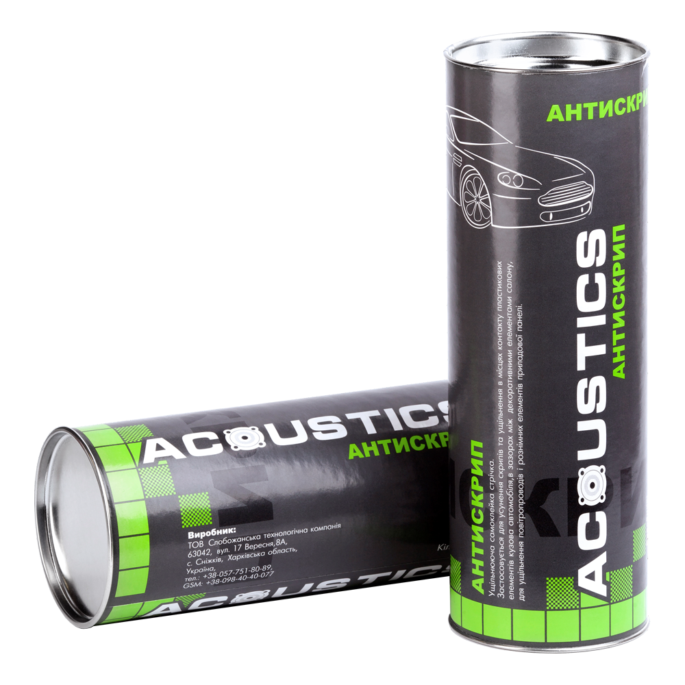 Антискрип Acoustics лента 20мм, длина 1,75м детальная фотка