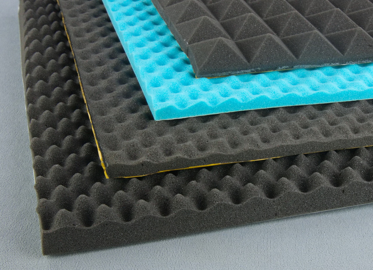Шумопоглотитель ACOUSTICS SoundWave L15 PRO, с латкесной пропиткой, самоклеющийся, толщина 15мм, лист 75x100см детальная фотка