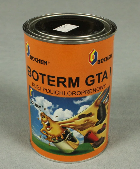 Каучуковый клей BOTERM GTA I для кожзама, ткани, карпета детальная фотка