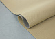 Ткань потолочная цвет бежевая Koper Beige на поролоне 2,8 мм с сеткой, ширина 1.80 метра детальная фотка