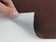 Кожвинил мебельный гладкий (коричневый Н-10) для перетяжки мягкого уголка, дивана, стульев, ширина 1.40м детальная фотка