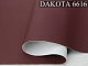 Автомобильный кожзам DAKOTA 6616 бордовый, на тканевой основе (ширина 1,40м) Турция детальная фотка