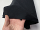 Ткань потолочная велюр черный (Micro black без основы) для перетяжки пластиковых деталей, ширина 1.70м детальная фотка